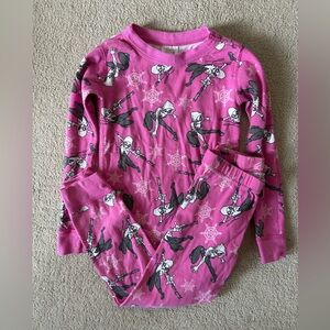 Hanna Andersson x Marvel pink ghost spider long John pajamas size 5